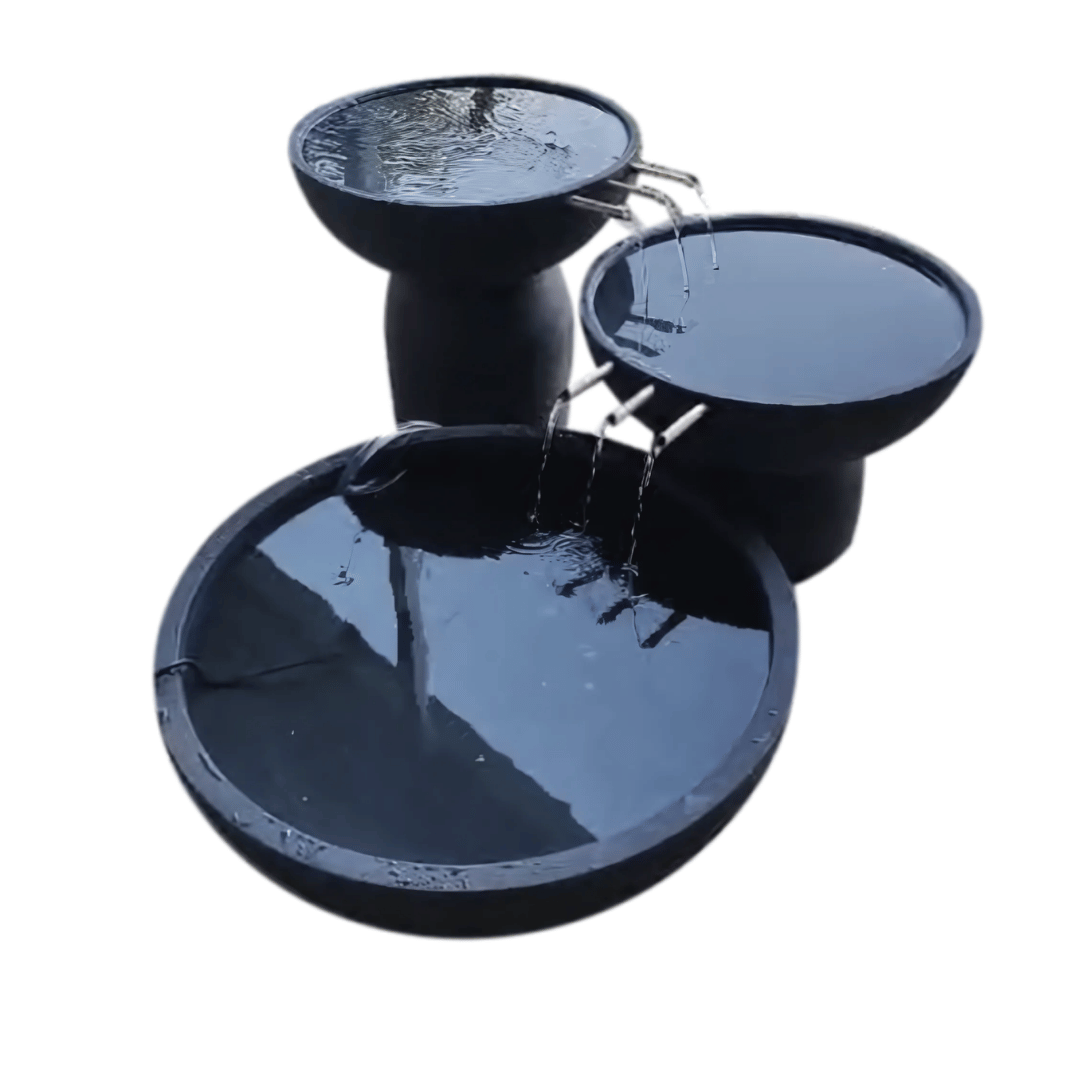 Water Feature - 3 Tier European Bowl with Large Pond